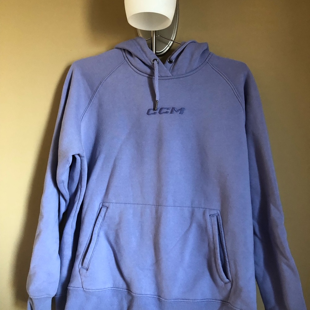 Womens CCM Hoodie Lavender XL